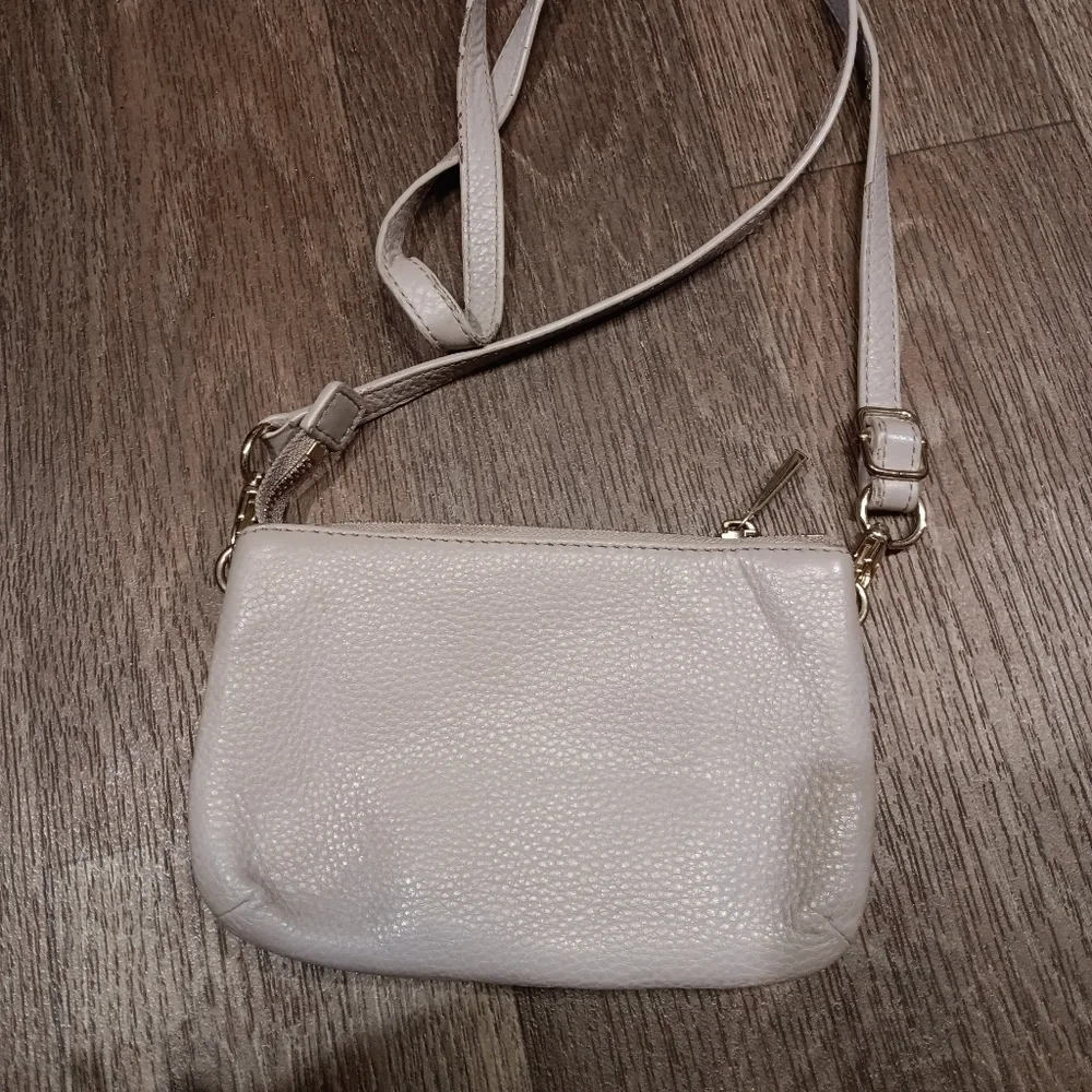 Tory Burch Light Gray Crossbody Bag